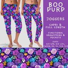 Load image into Gallery viewer, Batch #562 - Fun Run 25 - Closes 7/29 - ETA late Sept - Boo Purp Full and Capri Length Joggers

