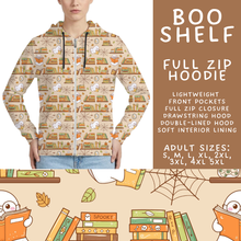 Load image into Gallery viewer, Batch #556 - Halloween 3 - Closes 7/15 - ETA mid Sept - Boo Shelf Full Zip Hoodie
