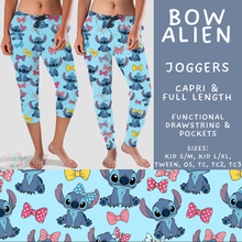 Load image into Gallery viewer, Batch #561 - June Request Run - Closes 7/27 - ETA late Sept - Bow Alien Full and Capri Length Joggers
