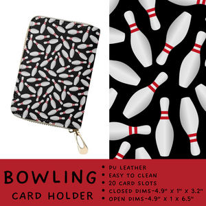 Batch #309 - Card Holders & Mini Backpacks - Closing 3/24 - ETA late May - Bowling Card Holder