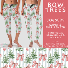 Load image into Gallery viewer, Batch #565 - Christmas in July 2 - Closes 8/5 - ETA early October - Bow Trees Full and Capri Length Joggers

