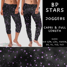 Load image into Gallery viewer, Ready To Ship - BP Stars - Full Length Joggers Tween, OS &amp; TC2 - Capri Joggers TC2
