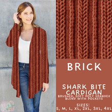 Load image into Gallery viewer, Batch #596 - Sweater Weather - Closes 10/9 - ETA early Dec - Brick Cardigan

