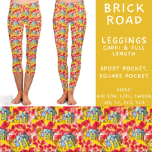 Load image into Gallery viewer, Ready To Ship - Brick Road - Full Length Sport Leggings TC2 &amp; Square TC - Capri Leggings Sport OS &amp; Square TC2
