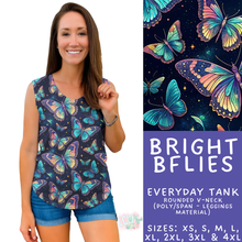 Load image into Gallery viewer, Batch #547 - Set in Style Collection - Closes 6/24 - ETA late August - Bright BFlies Everyday Tank
