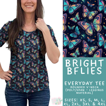 Load image into Gallery viewer, Batch #548 - May Request Run - Closes 6/26 - ETA late August - Bright BFlies Everyday Tee
