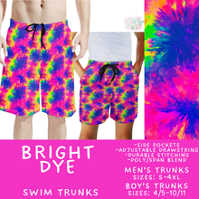 Load image into Gallery viewer, Batch #543 - Pool Party 2 - Closes 6/15 - ETA early/mid August - Bright Dye Boys' &amp; Men's Swim Trunks
