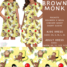 Load image into Gallery viewer, Batch #456 - Storybook Collection 4 - Closes 11/28 - ETA late Jan - Brown Monk Womens &amp; Girls Dresses
