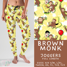 Load image into Gallery viewer, Batch #456 - Storybook Collection 4 - Closes 11/28 - ETA late Jan - Brown Monk Joggers
