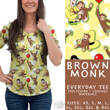 Load image into Gallery viewer, Batch #456 - Storybook Collection 4 - Closes 11/28 - ETA late Jan - Brown Monk Everyday Tee
