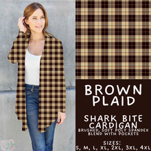 Load image into Gallery viewer, Batch #575 - Fun Run 26 - Closes 8/26 - ETA late October - Brown Plaid Cardigan
