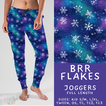 Load image into Gallery viewer, Batch #439 - Winter Watercolor 2 - Closes 10/30 - ETA mid Dec - Brr Flakes Joggers
