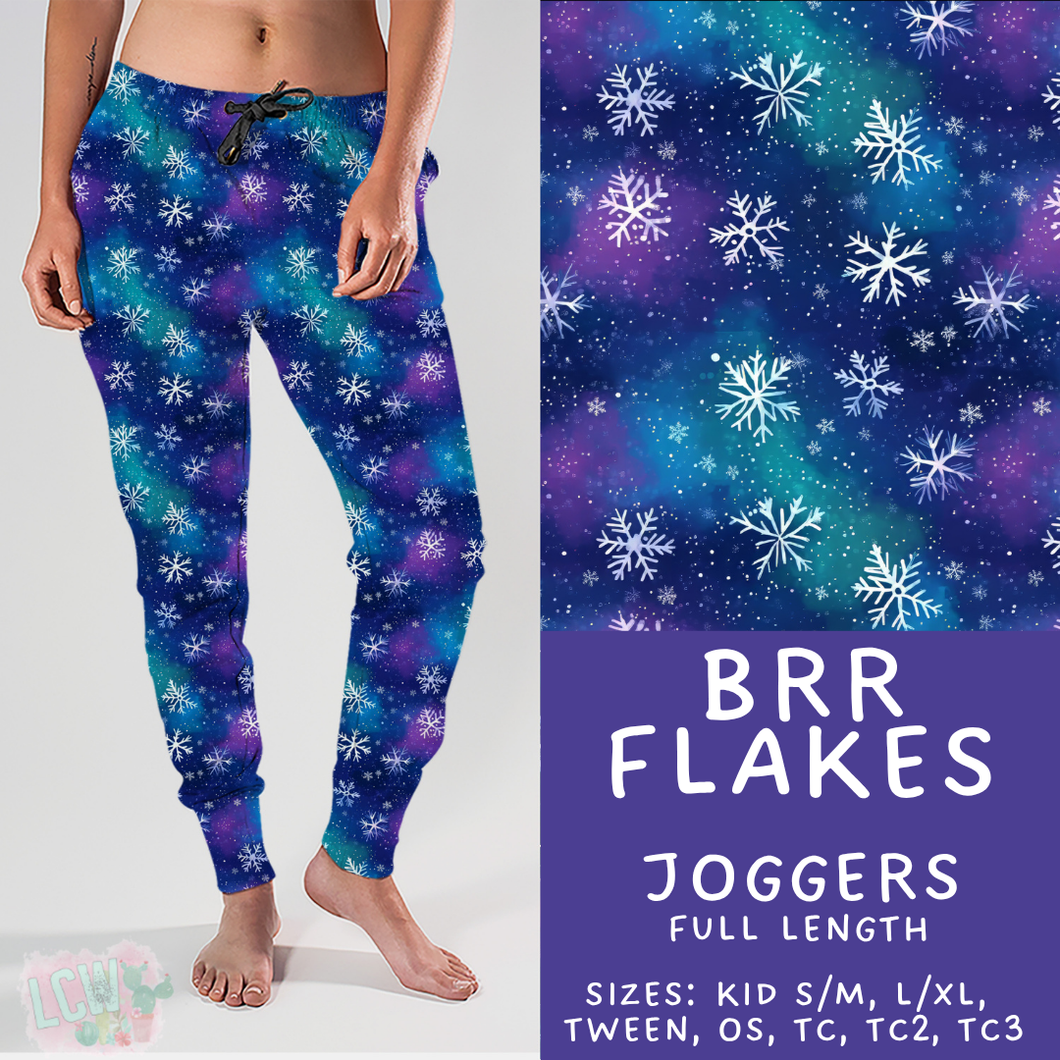 Batch #439 - Winter Watercolor 2 - Closes 10/30 - ETA mid Dec - Brr Flakes Joggers
