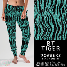 Load image into Gallery viewer, Batch #458 - Black &amp; Teal Collection - Closes 12/3 - ETA late Jan - BT Tiger Joggers
