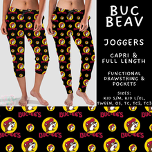 Load image into Gallery viewer, Batch #592 -  Fun Run 27 - Closes 9/30 - ETA late Nov - Buc Beav Full and Capri Length Joggers
