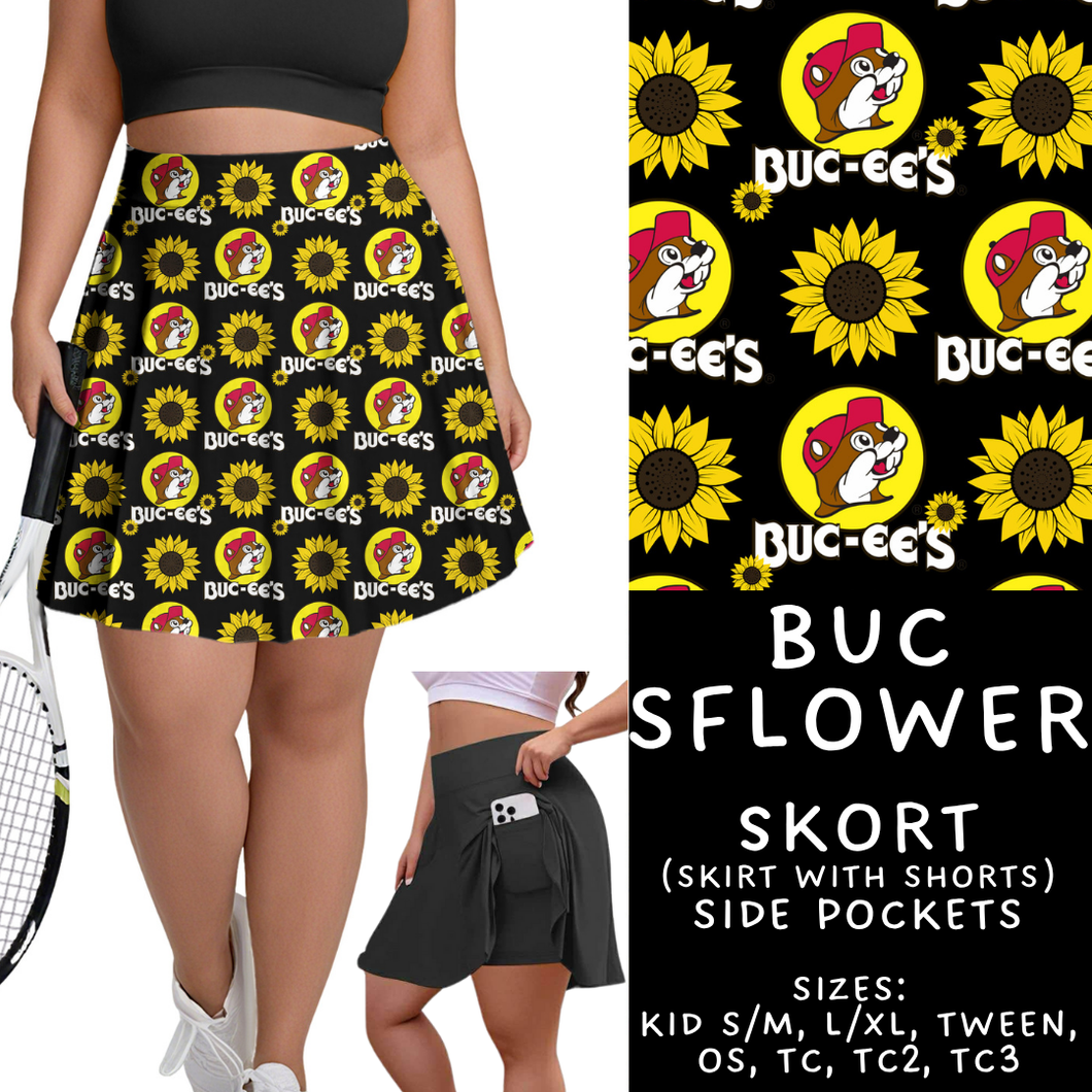 Batch #370 - Fun Run 12 - Closes 7/8 - ETA early Sept - Buc SFlower Skort