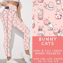 Load image into Gallery viewer, Ready To Ship - Bunny Cats Leggings - TC2
