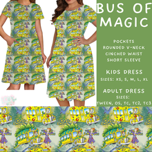 Load image into Gallery viewer, Batch #308 - Storybook Collection 2 - Closes 3/21 - ETA mid May - Bus of Magic Adult &amp; Kids Dresses
