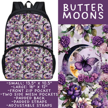 Load image into Gallery viewer, Batch #545 - Back to School 3 - Closes 6/19 - ETA early/mid August - Butter Moons Backpacks
