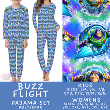 Load image into Gallery viewer, Batch #587 - Family Pajamas 2 - Closes 9/18 - ETA mid Nov - Buzz Flight Women's &amp; Kid's Pajama Sets
