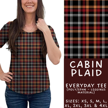 Load image into Gallery viewer, Batch #433 - Winter Cabin - Closes 10/20 - ETA early Dec - Cabin Plaid Everyday Tee
