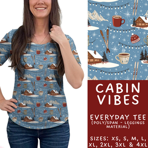 Batch #433 - Winter Cabin - Closes 10/20 - ETA early Dec - Cabin Vibes Everyday Tee