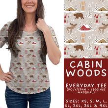 Load image into Gallery viewer, Batch #433 - Winter Cabin - Closes 10/20 - ETA early Dec - Cabin Woods Everyday Tee
