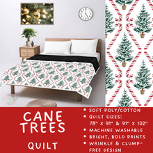 Load image into Gallery viewer, Batch #597 - Christmas Quilts - Closes 10/12 - ETA early Dec - Cane Trees Quilt
