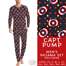 Load image into Gallery viewer, Batch #580 - Fall Family Pajamas 2 - Closes 9/4 - ETA early Nov - Capt Pump Men's Pajama Set
