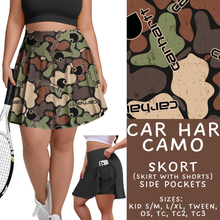 Load image into Gallery viewer, Batch #370 - Fun Run 12 - Closes 7/8 - ETA early Sept - Car Har Camo Skort
