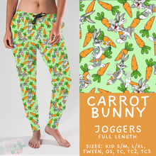 Load image into Gallery viewer, Batch #454 - Cool Characters 10 - Closes 11/26 - ETA mid Jan - Carrot Bunny Joggers

