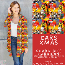 Load image into Gallery viewer, Batch #558 - Magical Character Christmas - Closes 7/20 - ETA mid/late Sept - Cars Xmas Cardigan
