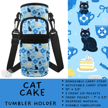 Load image into Gallery viewer, Batch #551 - Tumbler Holder 2 - Closes 7/3 - ETA early Sept - Cat Cake Tumbler Holder
