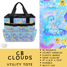 Load image into Gallery viewer, Batch #549 - Utility Tote 2 - Closes 6/29 - ETA late August - CB Clouds Utility Tote
