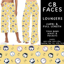 Load image into Gallery viewer, Batch #601 - Cool Characters 19 - Closes 10/21 - ETA mid Dec - CB Faces Capri and Full Length Loungers
