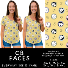 Load image into Gallery viewer, Batch #601 - Cool Characters 19 - Closes 10/21 - ETA mid Dec - CB Faces Everyday Tank &amp; Tee
