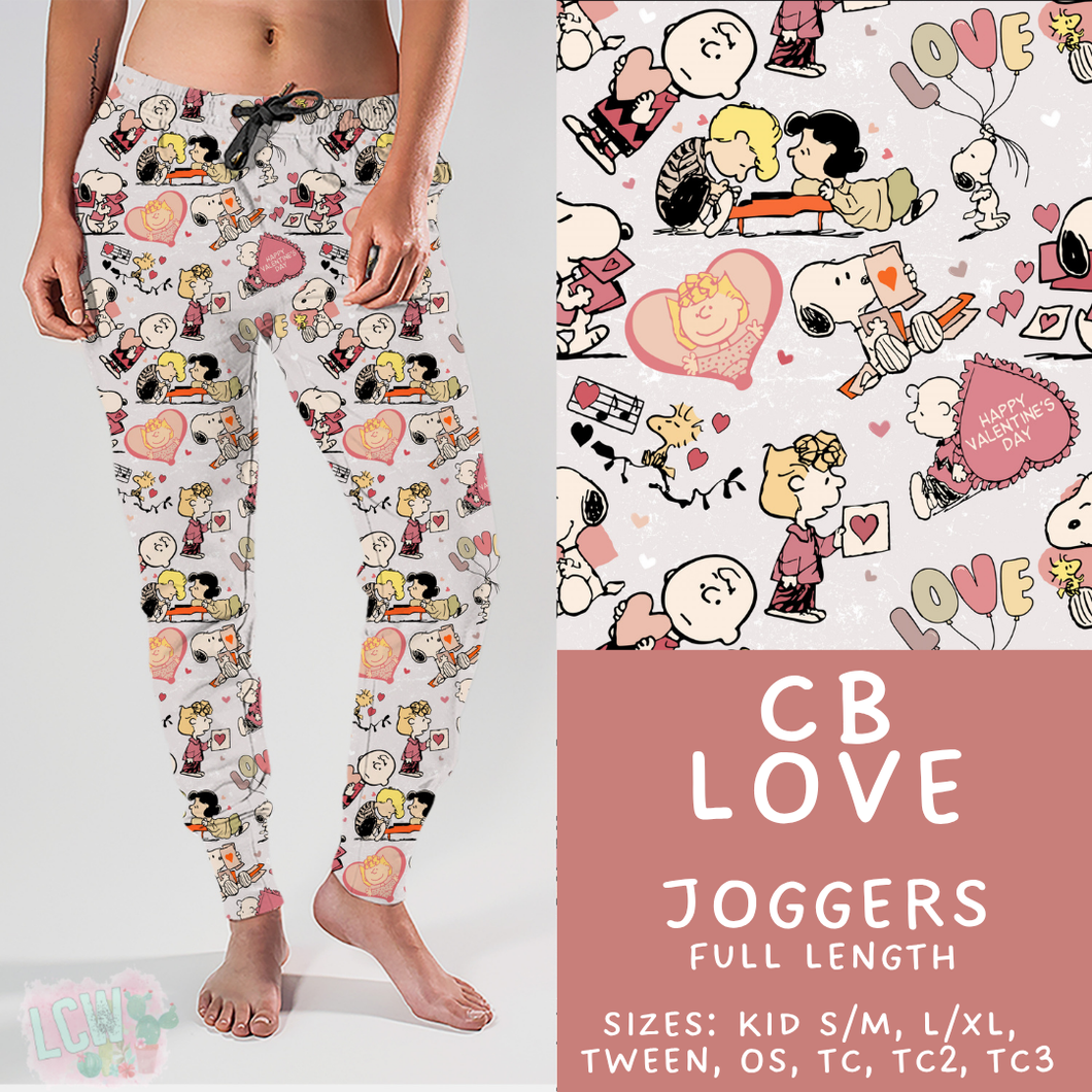 Batch #457 - Magical Character Love Collection - Closes 12/1 - ETA mid Jan - CB Love Joggers