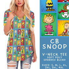 Load image into Gallery viewer, Batch #411 - July Request Run - Closes 9/11 - ETA late October - CB Snoop V-Neck Tee
