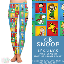 Load image into Gallery viewer, Batch #411 - July Request Run - Closes 9/11 - ETA late October - CB Snoop Full Length Leggings
