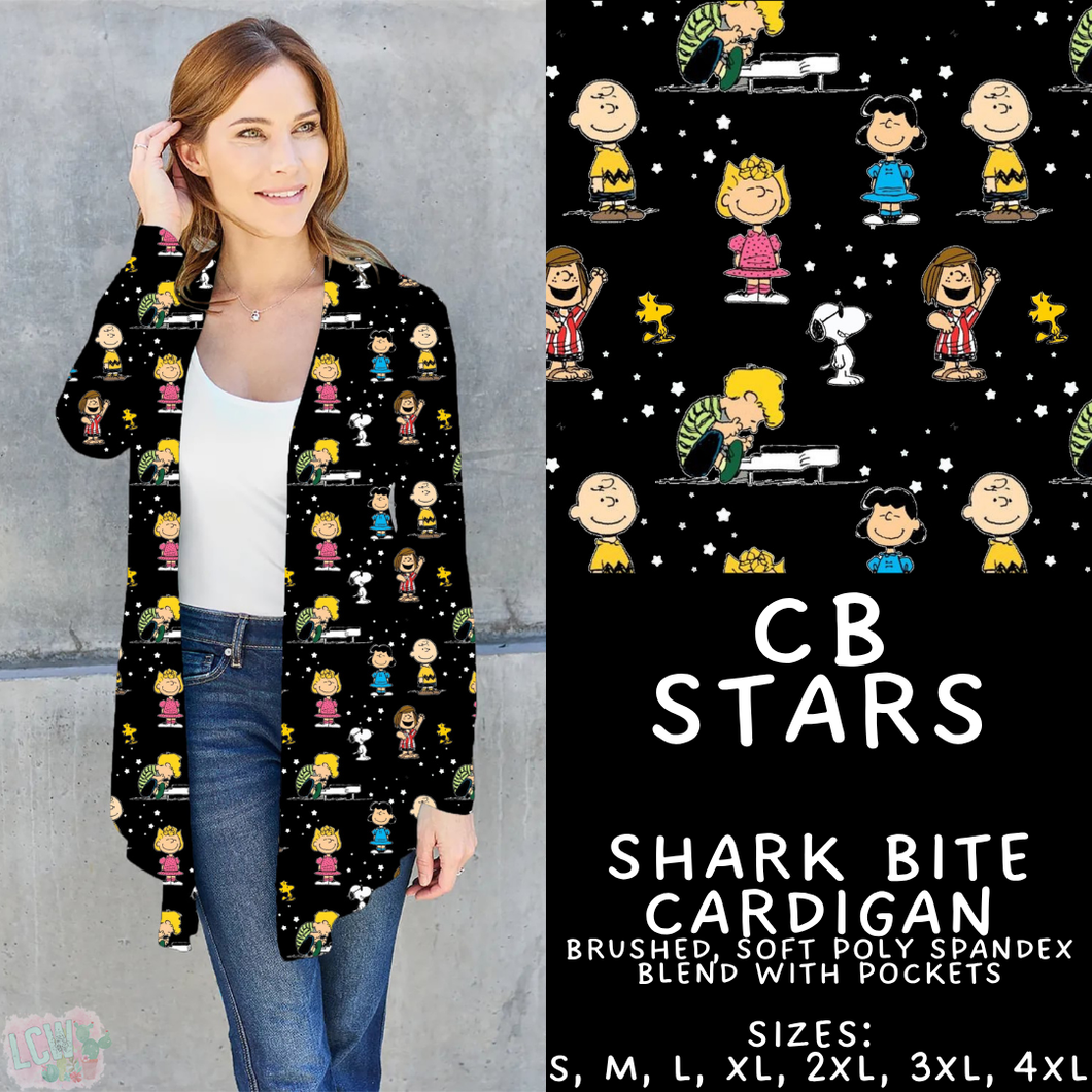 Batch #454 - Cool Characters 10 - Closes 11/26 - ETA mid Jan - CB Stars Cardigan