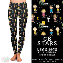 Load image into Gallery viewer, Batch #454 - Cool Characters 10 - Closes 11/26 - ETA mid Jan - CB Stars Full Length Leggings
