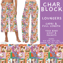Load image into Gallery viewer, Batch #585 - Magical Faves 24 - Closes 9/14 - ETA mid Nov - Char Block Capri and Full Length Loungers
