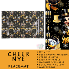 Load image into Gallery viewer, Batch #602 - Table Runners &amp; Placemats - Closes 10/23 - ETA mid Dec - Cheer NYE Placemat
