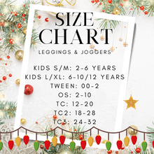 Load image into Gallery viewer, Ready To ship - Christmas Lounge - Gnome Letters Leggings
