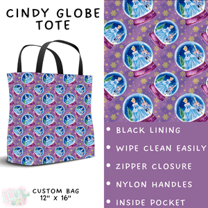 Batch #432 - Winter Globes - Closes 10/17 - ETA early December - Cindy Globe Tote