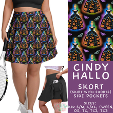 Load image into Gallery viewer, Batch #569 - Princess Halloween - Closes 8/14 - ETA early/mid Oct - Cindy Hallo Skort
