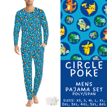 Load image into Gallery viewer, Batch #590 - Magical Family Pajamas - Closes 9/18 - ETA mid Nov - Circle Poke Men's Pajama Set
