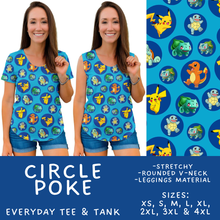 Load image into Gallery viewer, Batch #561 - June Request Run - Closes 7/27 - ETA late Sept - Circle Poke Everyday Tank &amp; Tee
