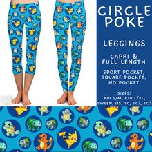 Load image into Gallery viewer, Batch #561 - June Request Run - Closes 7/27 - ETA late Sept - Circle Poke Full and Capri Length Leggings
