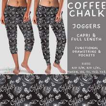 Load image into Gallery viewer, Batch #492 - Mother's Day Lounge 2 - Closes 2/16 - ETA mid April - Coffee Chalk Full and Capri Length Joggers
